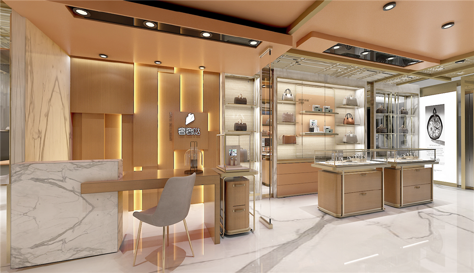 奢奢哒奢侈品专柜-奢侈品展示空间-asiagame-珠宝展柜设计|珠宝展柜生产厂家-