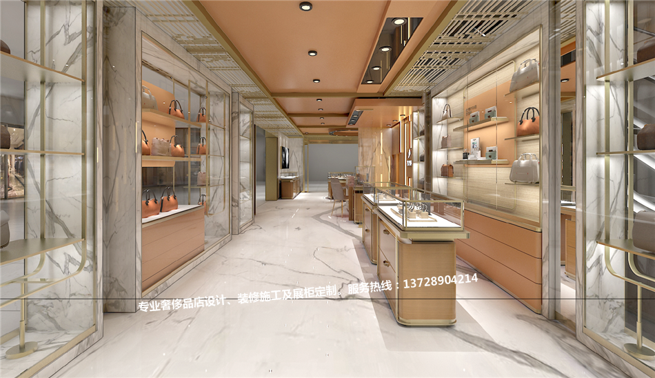 奢奢哒奢侈品专柜-奢侈品展示空间-asiagame-珠宝展柜设计|珠宝展柜生产厂家-